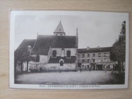 Chambourcy - L'Eglise Et La Place - Chambourcy