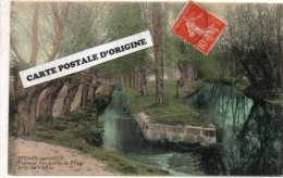 91 - EPINAY SUR ORGE - PAYSAGE DES BORDS DE L'ORGE PRES DU VIADUC - Epinay-sur-Orge