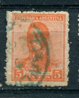 Argentine 1916 - YT 217 (o) - Usati