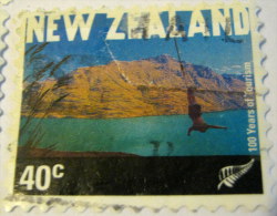 New Zealand 2001 100 Years Of Tourism 40c - Used - Gebraucht