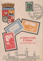 Oran  2 éme Exposition 13 Au 28 Octobre 1951 - Briefe U. Dokumente