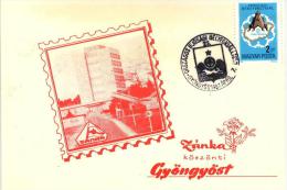 HUNGARY - 1987. Souvenir Card With Special Cancellation - 25th Youth Stamp Exhibition - FDC