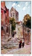 95.  Val D ' Oise : Auvers Sur Oise . ( Carte Type Aquarelle ) - Auvers Sur Oise