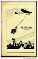 Reklame Werbeanzeige Von 1914 -  Benedictine Liqueur  -  Erobert Sich Im Fluge Die Gunst Des Publikums - Alcolici