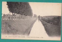 80 - SAINT VALERY SUR SOMME  Canal Latéral à La Somme   - LL - état : Impeccable - Saint Valery Sur Somme