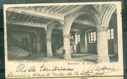 ( Voyagé En 1899 ) LEUVEN SOUVENIR DE LOUVAIN LES HALLES (SALLE DES PAS PERDUS - Bcz87 - Leuven