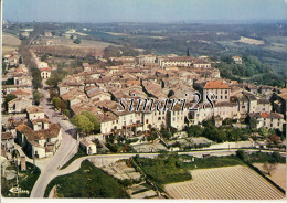 MONTPEZAT DE QUERCY -  VUE GENERALE AERIENNE (CPM) - Montpezat De Quercy