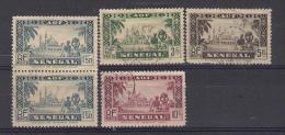 Senegal Y/T   Nr 131pair, 134/6  Mosque (a6p8) - Used Stamps