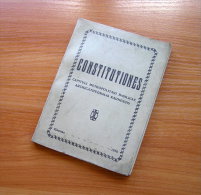 Lithuanian Book /Constitutiones 1939 - Livres Anciens