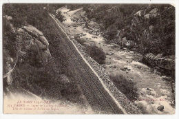 CPA Vabre Ligne De Castres à Murat Tête De Lionne Et Vallée Du Gijou Chemin De Fer Chemins De Fer Train 81 Tarn - Vabre