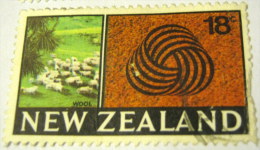 New Zealand 1967 Industry Sheep And Wool 18c - Used - Used Stamps