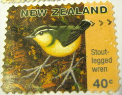 New Zealand 1996 Stout-Legged Wren 40c - Used - Oblitérés