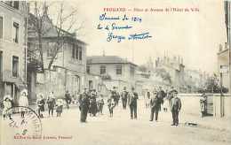 Août13 656 : Frouard  -  Place Et Avenue De L'hôtel De Ville - Frouard