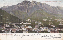 CAMPANIA8  --  UN SALUTO DA CAVA DEL TIRRENI  --  1910 - Cava De' Tirreni