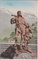 (CH639) ALTDORF. TELLDENKMAL. STATUE DU GUILLAUME TELL - Altdorf