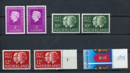 Niederlande,1973,2x MiNr.1005**,1962 2x MiNr. 772**, 1962 2x MiNr. 773** 1978 1x MiNr.1126**  Zustand: I-II - Unclassified