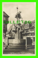 HILDESHEIM, GERMANY - DER KATZENBRUNNEN - E. B. - WRITTEN - - Hildesheim