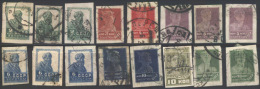 ROSIA - USSR - RUSIJA - DEFINITIVE IMPERF - LOT - Used - Usados