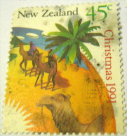 New Zealand 1991 Christmas 45c - Used - Gebraucht