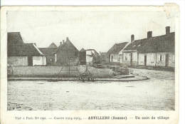 Guerre 1914-1915 - ARVILLERS - Un Coin Du Village - Moreuil