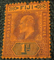 Fiji 1903 King Edward VII 1d - Used - Fidschi-Inseln (...-1970)