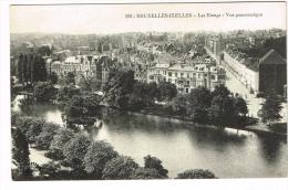 "Bruxelles - Ixelles - Les Etangs - Vue Panoramique" - Ixelles - Elsene