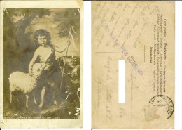 Wien: Murillo - Johannes Del Taufer Als Kind. Old Postcard 9x14. Posta Militare, Timbro Censura + Verificato - Musées