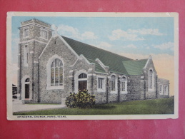 Paris,TX--Episcopal Church--not Mailed--PJ 194 - Other & Unclassified