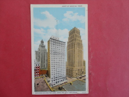 Houston,TX--Esperson-second National Bank And Gulf Buildings--not Mailed--PJ 194 - Andere & Zonder Classificatie
