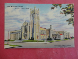 Wichita Falls,TX--First Methodist Church--not Mailed--PJ 194 - Sonstige & Ohne Zuordnung