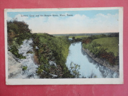 Waco,TX--Lovers' Leap And The Bosque River--not Mailed--PJ 194 - Autres & Non Classés