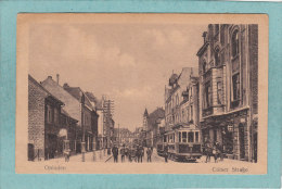 OPLADEN  -  CÖLNER  STRASSE  -  1924  - BELLE  CARTE ANIMEE  - - Leverkusen