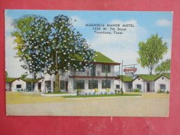 Texarkana,TX--Magnolia Manor Motel--not Mailed--PJ 195 - Sonstige & Ohne Zuordnung