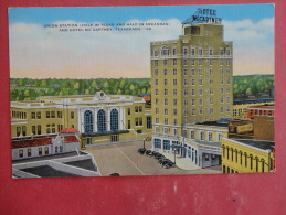 Texarkana,TX--Union Station And Hotel McCartney--not Mailed--PJ 195 - Altri & Non Classificati