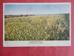 Texas--Harvesting Rice--cancel 1910--PJ 195 - Andere & Zonder Classificatie