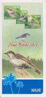 Niue Brochures 2011 Birds - Miti - Heahea - Kulukulu -Christmas - Sunset - Centennial Church - Coconut Palms - Niue