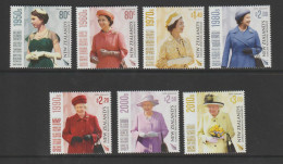 New Zealand Mi 3286-3292 Queen Elizabeth II Longest Reigning Monarch 2015 ** - Neufs