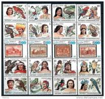 CUBA 1987 - BIRDS (20 STAMPS) MNH COLUMBUS, INDIANS, STAMPS ON STAMPS - Collections, Lots & Series