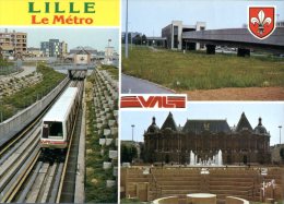 (700M) France Lille Metro - Metro