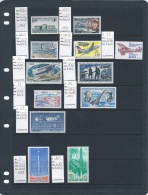 LOT  FRANCE  12 Timbres Aviation - Altri & Non Classificati