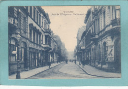 WORMS .  -  RUE  DE  L EMPEREUR  GUILLAUME  - BELLE  CARTE  ANIMEE - - Worms