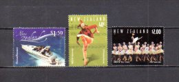 Nueva  Zelanda    2002-2003  .-    Y&T Nº   1951 - 1980 - 1984 - Used Stamps