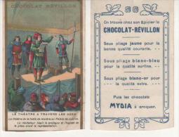 CHROMOS CHOCOLAT REVILLON - LE THEATRE A TRAVERS LES AGES - Revillon