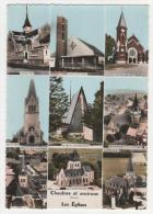 CPSM COLORISEE CHAULNES, FOUCAUCOURT, LIHONS EN SANTERRE, PROYART, BELLOY, FRAMERVILLE, SOYECOURT, DOMPIERRE, SOMME 80 - Chaulnes