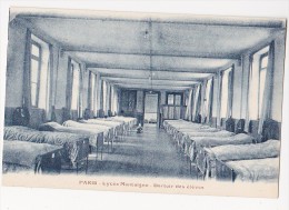 Cpa PARIS Lycée Montaigne Dortoir Des Eleves - Ed Tourte Et Petitin - Enseignement, Ecoles Et Universités