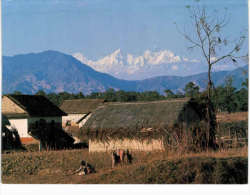 Asie - Népal - Kathmandu - Ganesh Himal - Népal