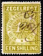 Transvaal REVENUE 1886. 1sh Olive-yellow (p14). B47. - Transvaal (1870-1909)