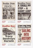 Australia 2013 Headline News Block Of 4 MNH - Mint Stamps