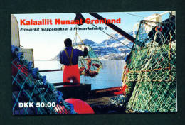 GREENLAND - 1993 Fishing  4 X 0.25kr, 4 X 1kr, 2 X 4kr And 2 X 7.27kr  Complete Booklet As Scans - Postzegelboekjes