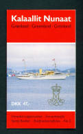 GREENLAND - 1990 Royal Yacht  4 X 0.25kr, 6 X 1kr And 10 X 4kr  Complete Booklet As Scans - Libretti